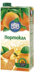 Плодова Напитка ВВВ Портокал 2 л