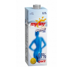 Мляко Май Дей 0.1% Фитнес 1 л UHT